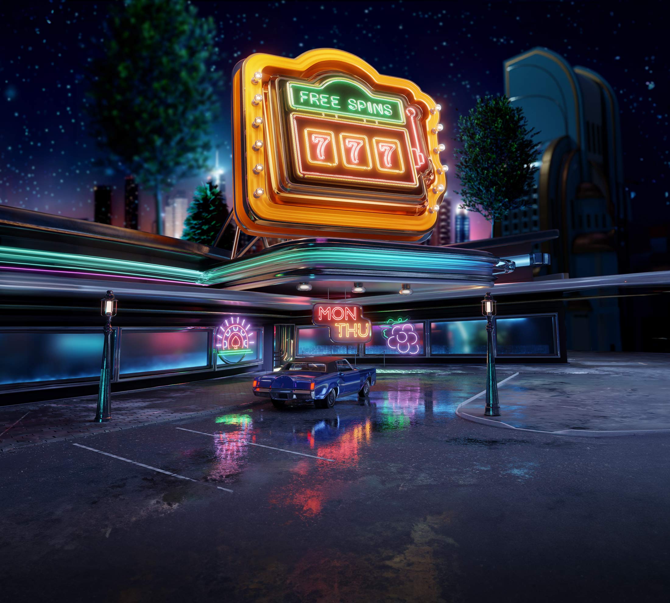 promo background
